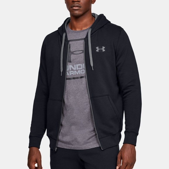 under armour zip hoodie mens